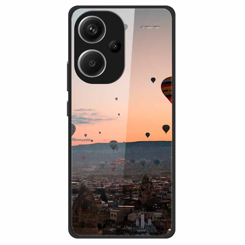For Redmi Note 13 Pro Plus 5G Case Pro+ Tempered Glass Hard Fundas for Xiaomi Redmi Note 13 Pro Note13 5G Cover Coque Luxury