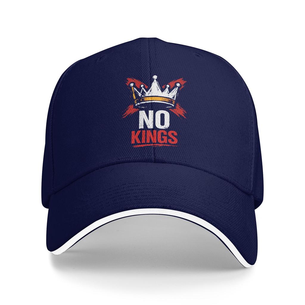 No Kings Baseball Cap  Outdoor Sports Dropshipping Trucker Hat Men Women Classic Custom DIY Baseball Caps