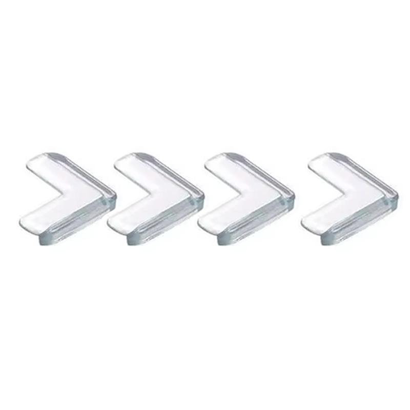 Baby Safety Silicone Table Corner Protector Furniture Edge Protection Cover Transparent Children Anti Collision Edge Guards