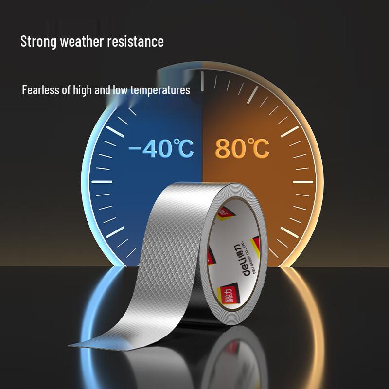 Deli Butyl Aluminum Foil Waterproof Sealing Tape