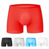 Men Boxers Shorts Ice Silk Men Panties Seamless U Convex High Elasticity Underwear Man Underpants Panties Male Ultra-thin Breathable Briefs