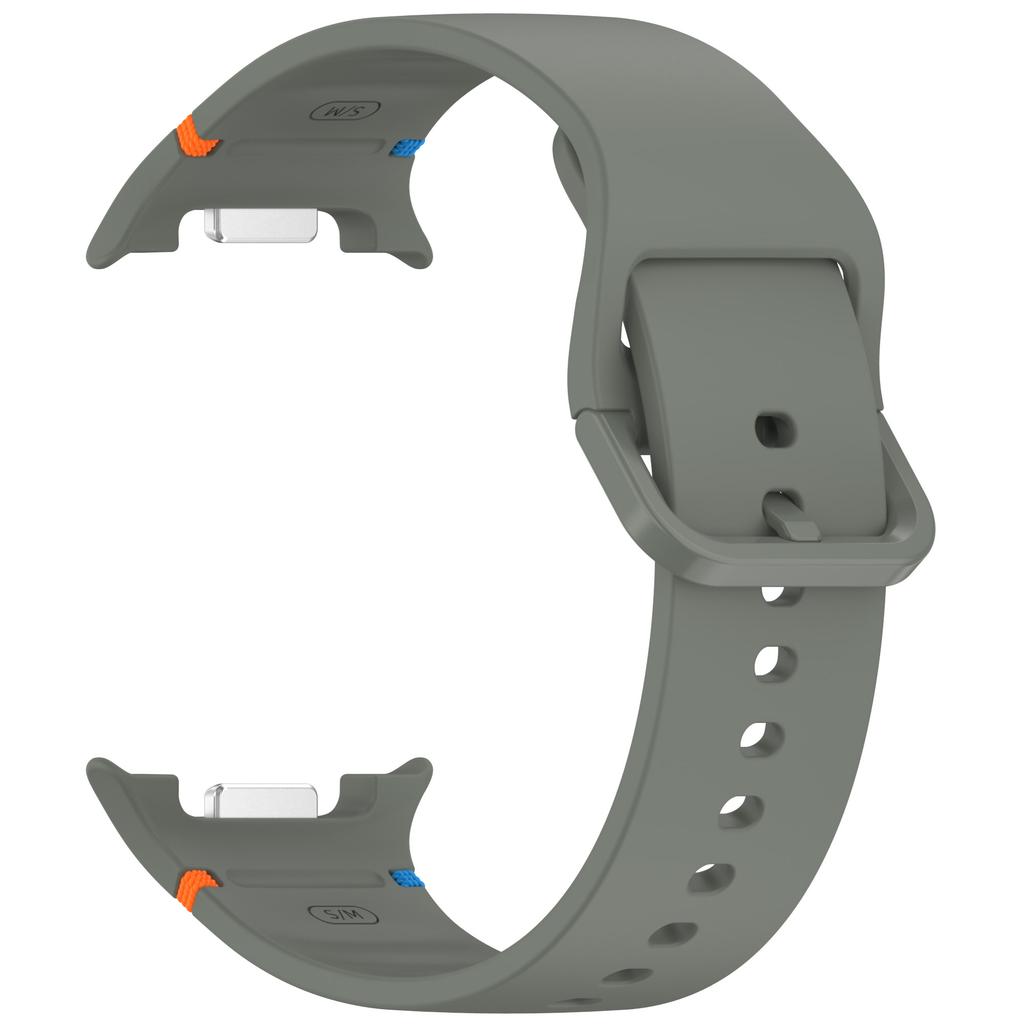 Officiellt Armband För Samsung Galaxy Watch 8 40mm 44mm Watch8 Classic 46mm Silikon Sportarmband Correa Original 1:1 Band utan mellanrum