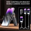 Mini Selfie-Stick Tragbarer Handyhalter Aufnahmehilfe Vielseitiges Integriertes Design Bluetooth-Fernbedienung Für Live-Übertragun