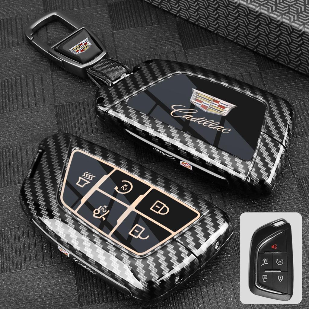 Cadillac Metal Key Shell Case for XT4, XT5, XT6, XTS, CT4, CT5, CT6, ATSL