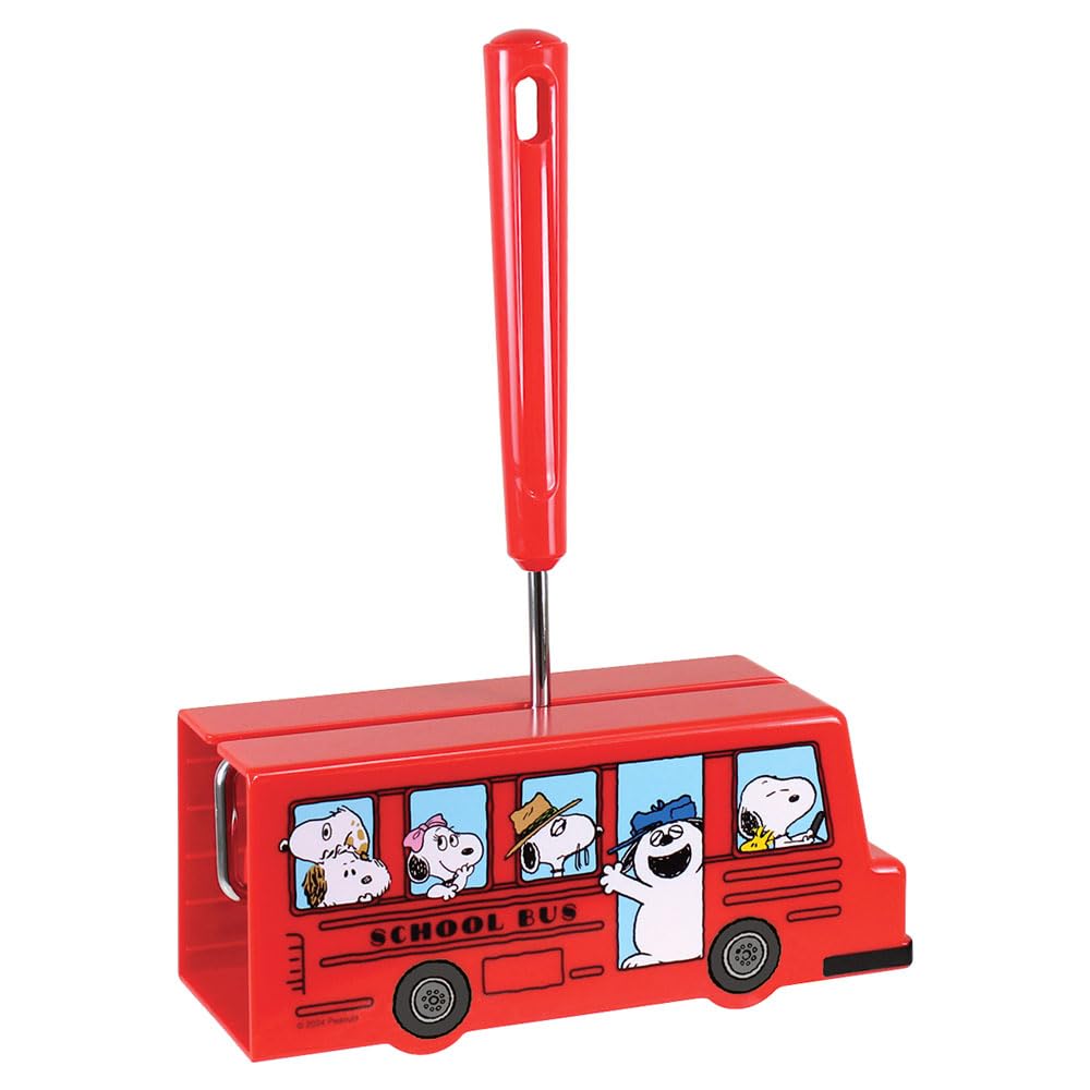 Factory Snoopy Roller T's Bus-Shaped Cleaner, Red, SN-5542901RD