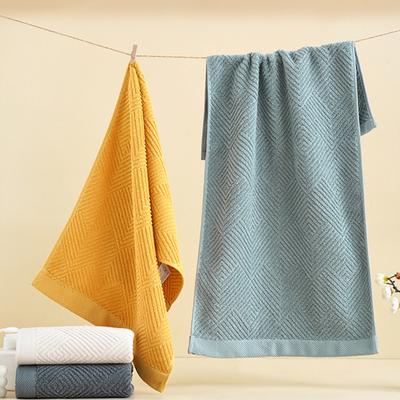 Asciugamano morbido in 100% cotone, altamente assorbente, asciugamano per viso e mani in tessuto ad asciugatura rapida, per casa, bagno, viaggio, hotel, mare