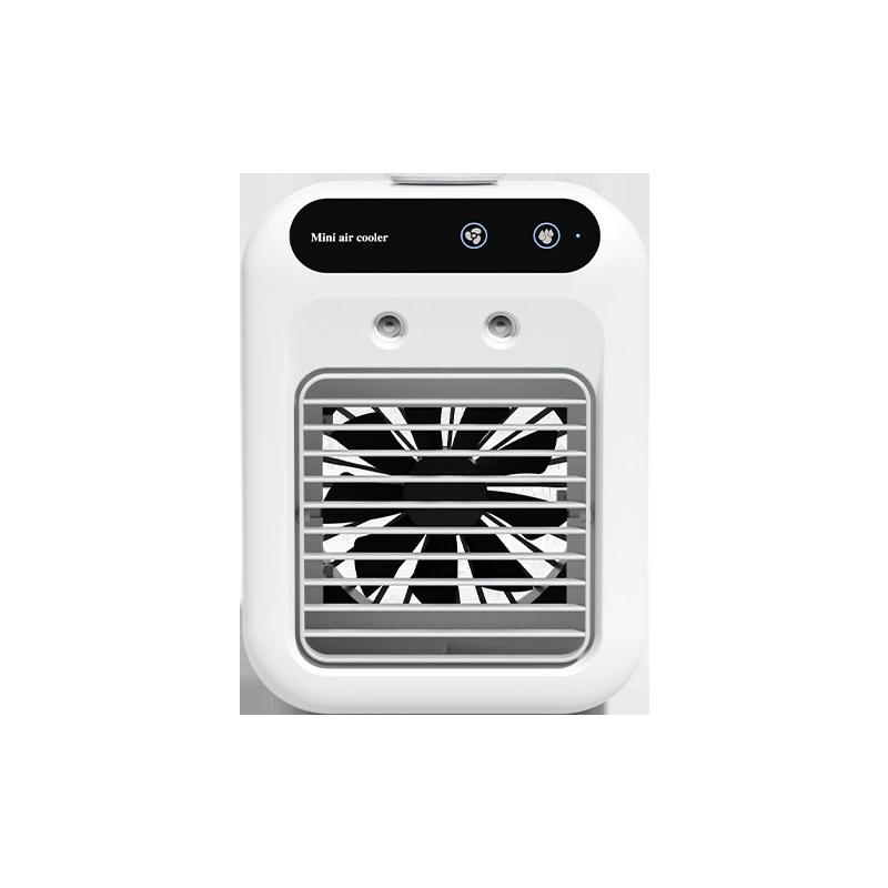 

Mini aire acondicionado portátil USB ventilador de escritorio silencioso con pulverizador enfriador