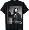 NOWY LIMITOWANY T-shirt Drop Beats Not Bombs Abraham Lincoln Zabawny Honest Abe