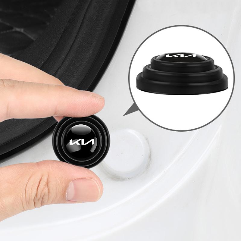 AMT2   Car Door Shock Absorber gasket Buffer Anti-collision Silicone Sticker For KIA K3 Sportage Carnival K5 Seltos Pegas KX1 EV5 Sonet
