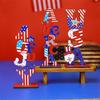 Patriotics Centerpieces 4th of Julys Sign Table Decorations for Bedroom Home