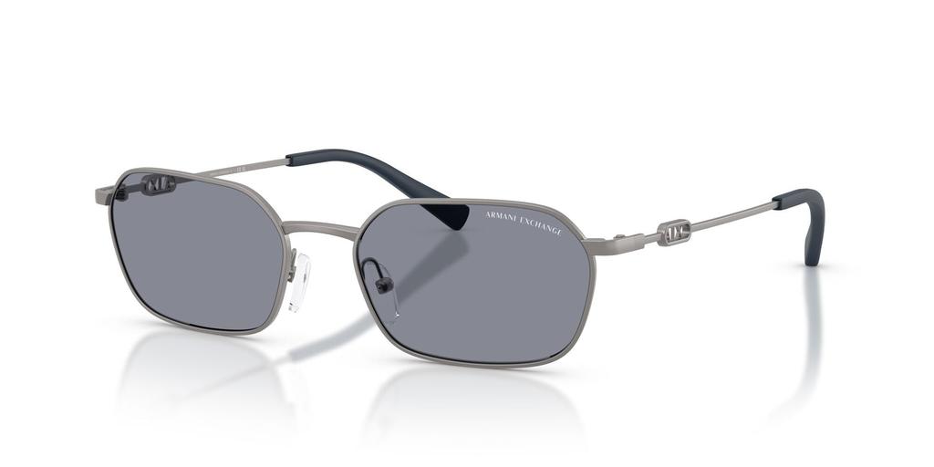 Armani Exchange Sunglasses Matte Gunmetal Grey 54mm 0AX2056S [ARMANI EXCHANGE] 6003/154