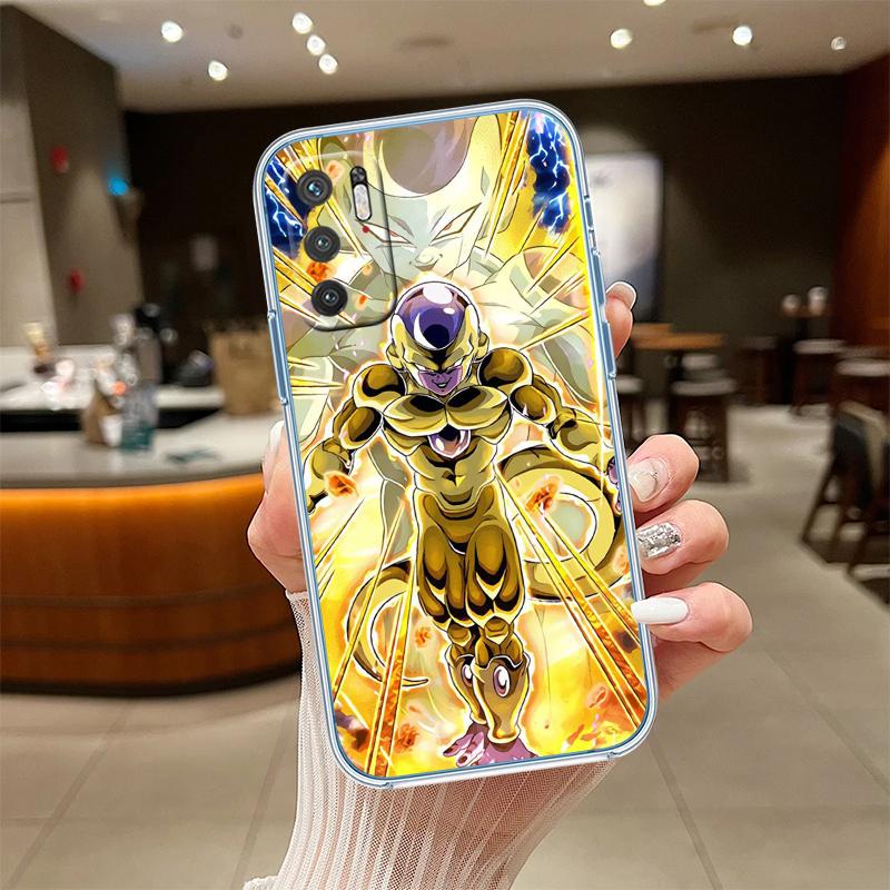 RE24 Dragon Ball Freeza Transparent Phone Case for Motorola Moto G7 G8 G9 G84 G85 G73 G24 G15 Z2 Play Power Plus