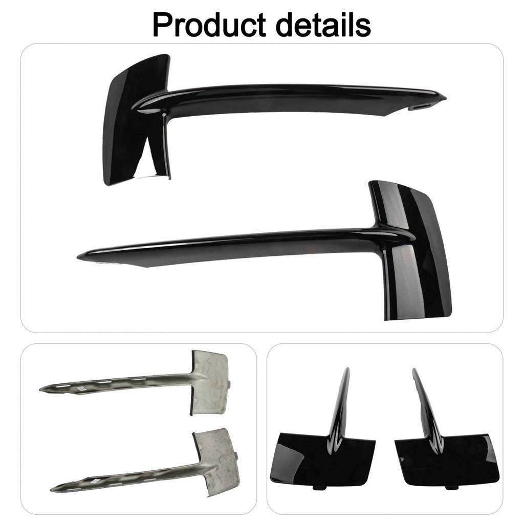 Náhradní mřížka předního nárazníku pro modely BMW X5 F15, provedení Pure Black 7325395