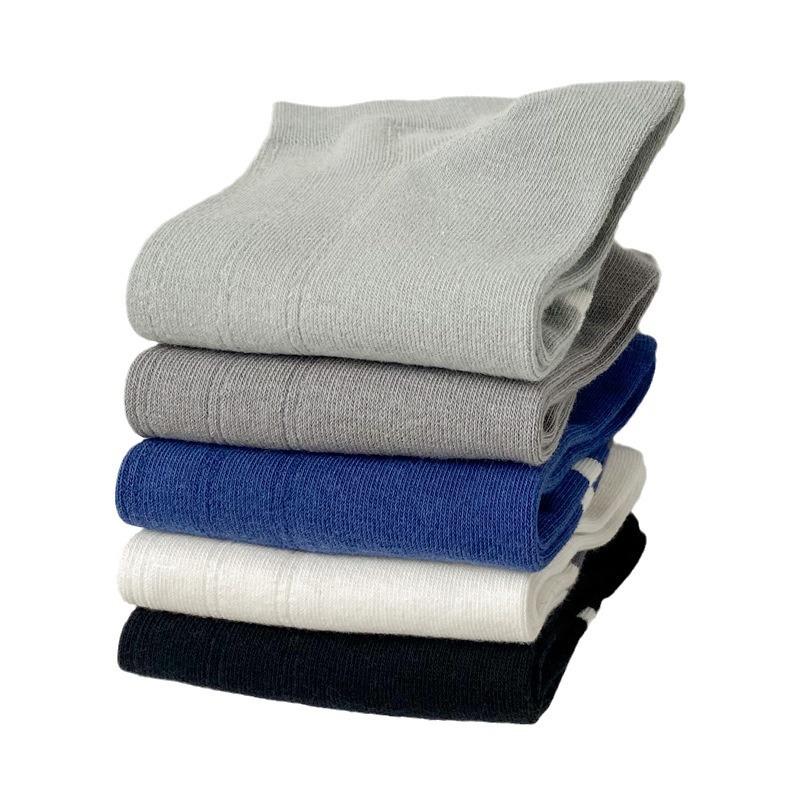 5/10 Pairs Men's Boat Socks Spring Summer Lightweight Invisible Socks Breathable and Sweat Wicking Men's Two Tone Low Cut Cotton Socks Comfortable