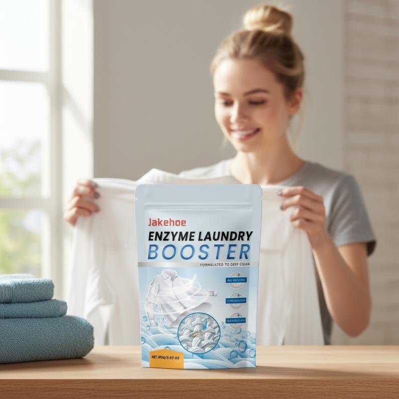 Clothing Stain Cleaning Powder - Mild Active Enzyme Cleaning Powder For Yellowing & Stubborn Stains On Clothes