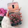 Phone Case For Samsung Galaxy A8+ (2018) SM-A730F / A8 (2018) SM-A530F Elegant Floral Butterfly Soft Silicone TPU Cases
