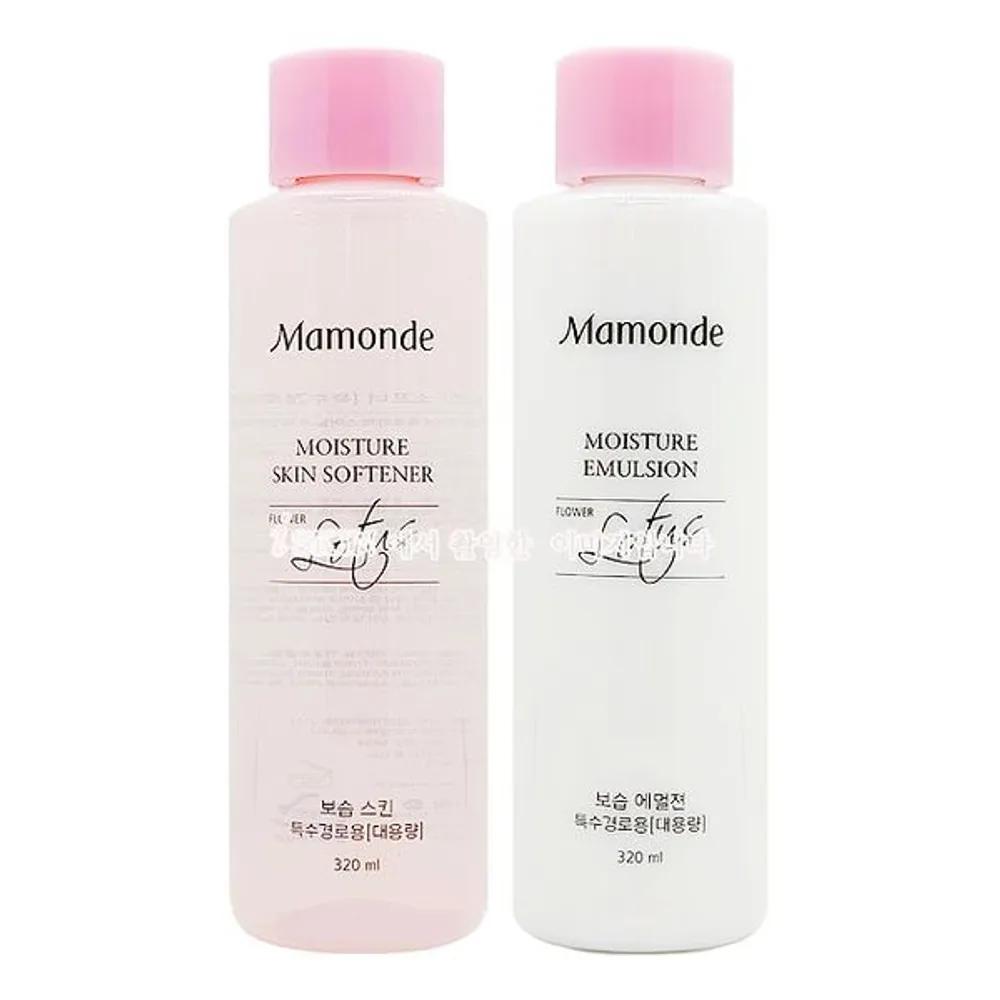 Mamonde Moisture 2-Piece Set (Skin + Lotion) 320ml Large Size Select: Skin+Skin