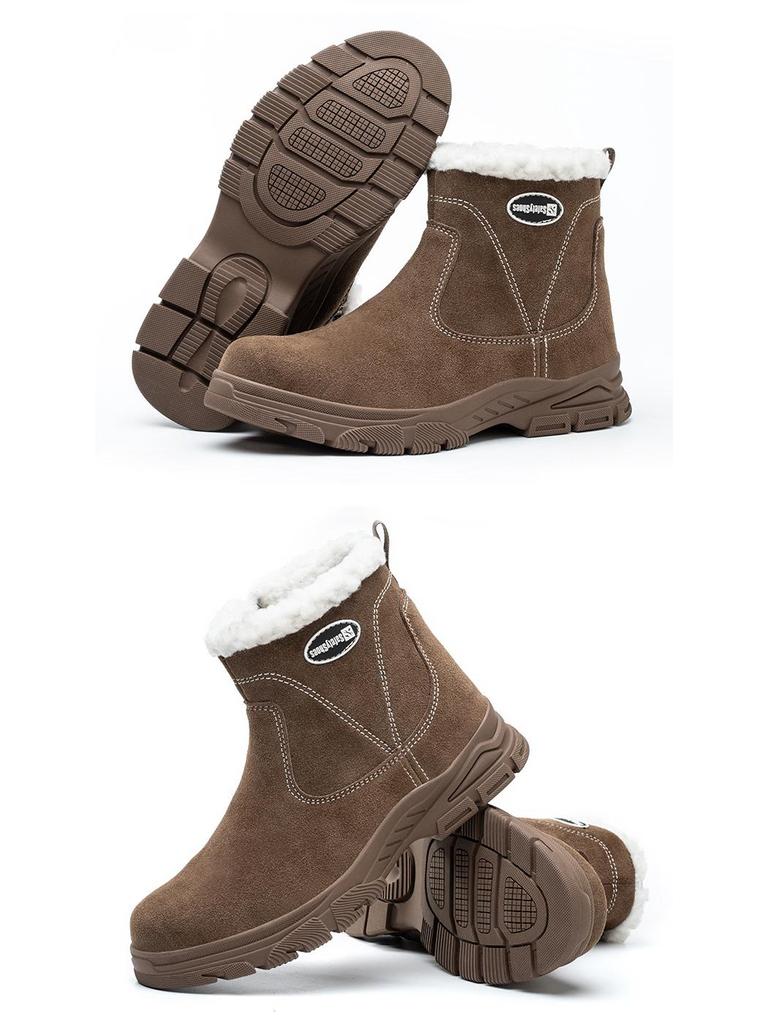 Winter-High-Top-Sicherheitsschuhe: Stoßfest, Durchstichfest, Unisex