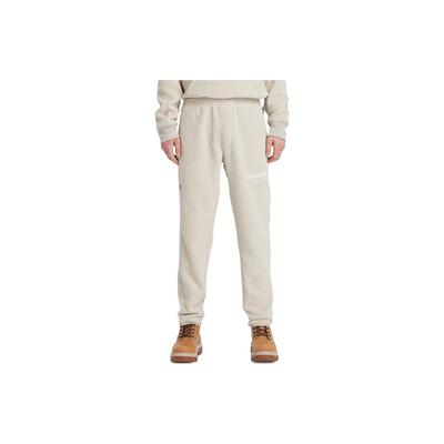 Solid Logo Outdoor Moisture-Wicking Fleece Warm Casual Pants Men Bottoms Sand A6KR5-CY2