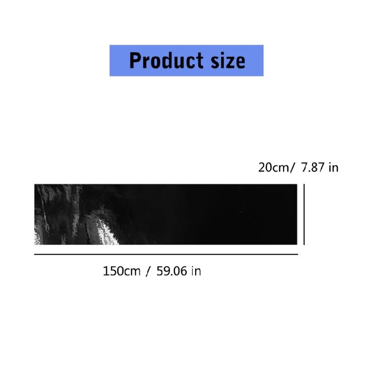 3D Car Windshield Sunshade Sticker Film Scratch Resistant, High Transparency UV Blocking Guard, Easy To Apply and Remove