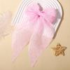 LOVEKIKI 1PCS Elegant Large Bow Ribbon Hair Clip Women Simple Polka Dot Hairgripes Ponytail Bow Hairpin Girls Hair Accessories