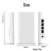 5G WiFi6 Dual-Mode Router with 4 Gigabit Ports, Supports Dual Band AX1800 (CZ200)
