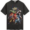 Kith X Marvel Vs. Capcom Final Fight Vintage Tee Black Unisex Tops KHM034299-001