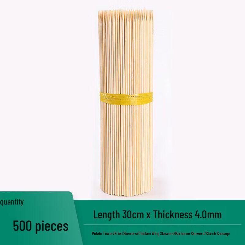 Disposable Wooden Food Skewers