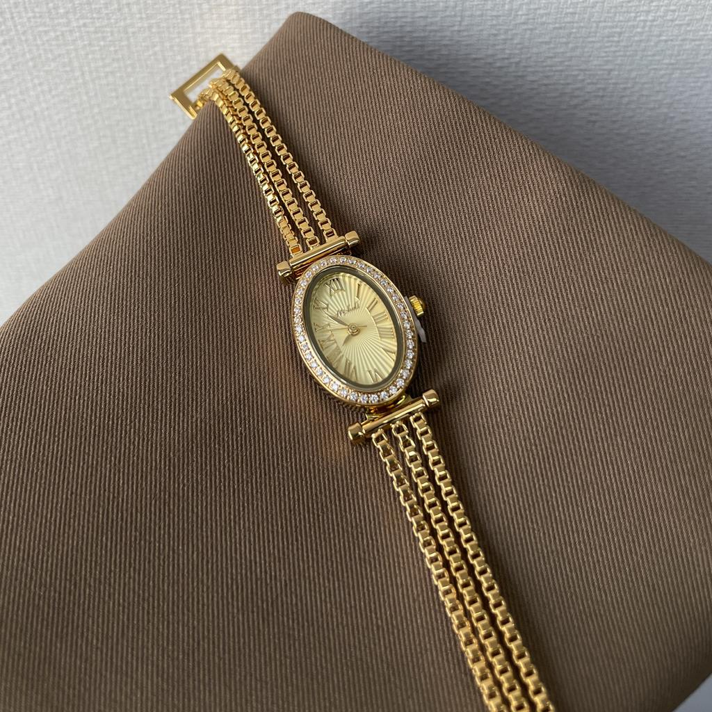 Retro-Style Brand Watches, Artistic Timepieces For Women, Small And Exquisite, New Model, Trendy And Sophisticated Watch.