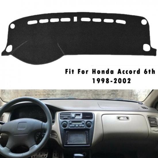 

Dashboard Pad DashMat Cover Sun Protector Mat For Honda Accord 6th 1998-2002