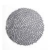 New Placemat for Dining Table Mat Soft PVC Round Placemat Hot Resistant Mats Coffee Cup Table Coaster Home Desktop Decoration