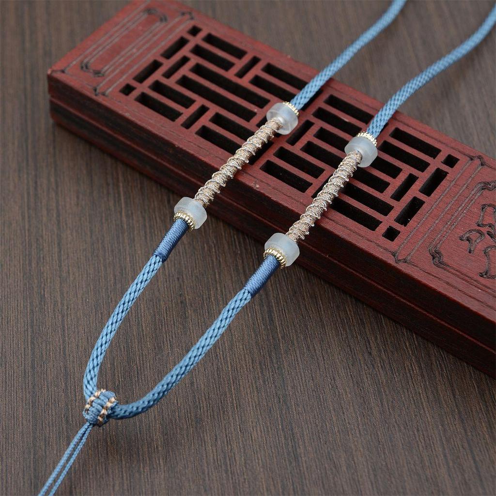 Premium Handwoven Qiankun Pendant Cord: Artisanal Knot Necklace Rope