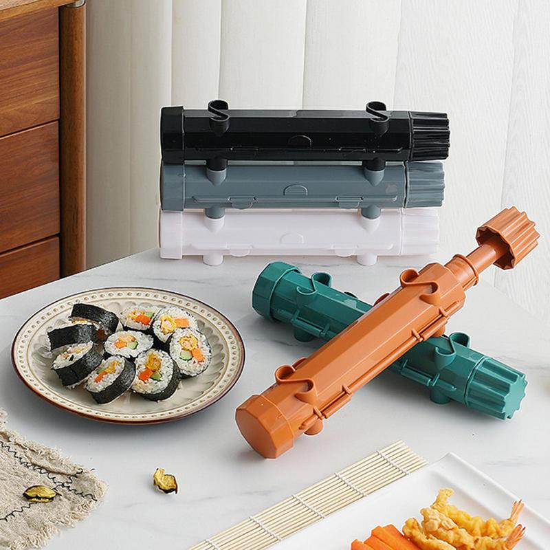 DIY Cilinder Sushi Maakmachine Snelle Sushi Bazooka Japanse Gerolde Rijst Vlees Vorm Rijstbal Vorm Keuken Bento Accessoires