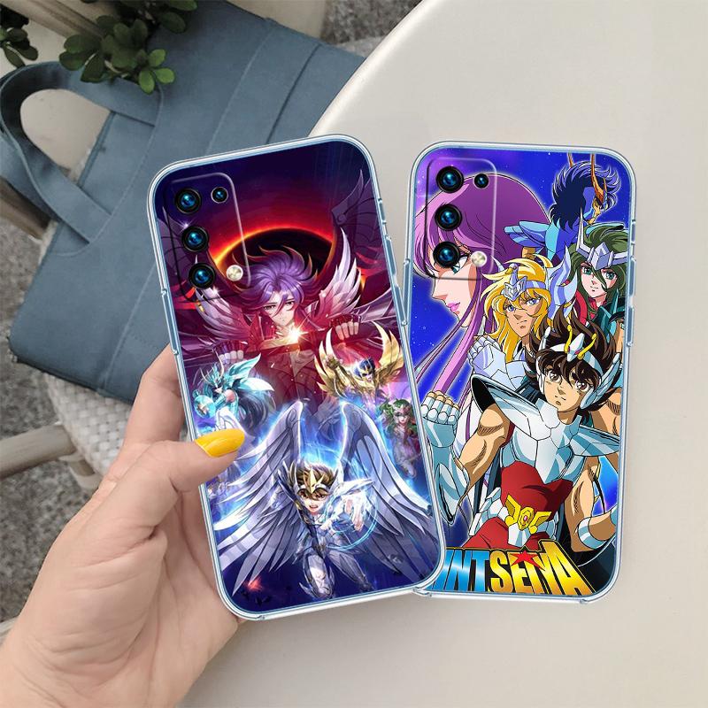 BH38 S-Saint S-Seiya Transparent Phone Case for Motorola Moto G7 G8 G9 G84 G85 G73 G24 G15 Z2 Play Power Plus