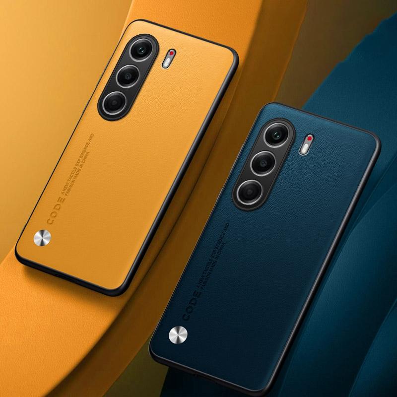 Luxury PU Leather Case For Tecno Camon 40 Pro 4G Back Cover Matte Silicone Full Protection Phone Case For Tecno Camon40 Pro 4G