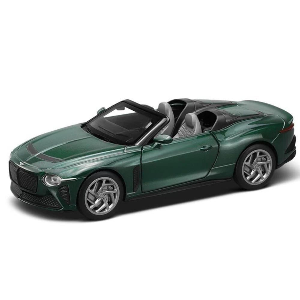 

1/32 Bentley Mulliner Bacalar Кабриолет Спортивный Автомобиль Металлическая Модель С Фрикционным Механизмом Звук и Свет Металлическая Игрушечная Машинка Подарок Мальчику Ребенку зелёный