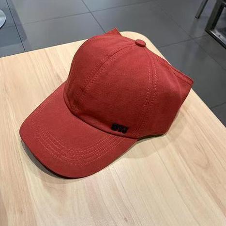 Baseball Cap Bow Sweet Visor Cute Pink Hat Women'S Versatile Soft Top Cap