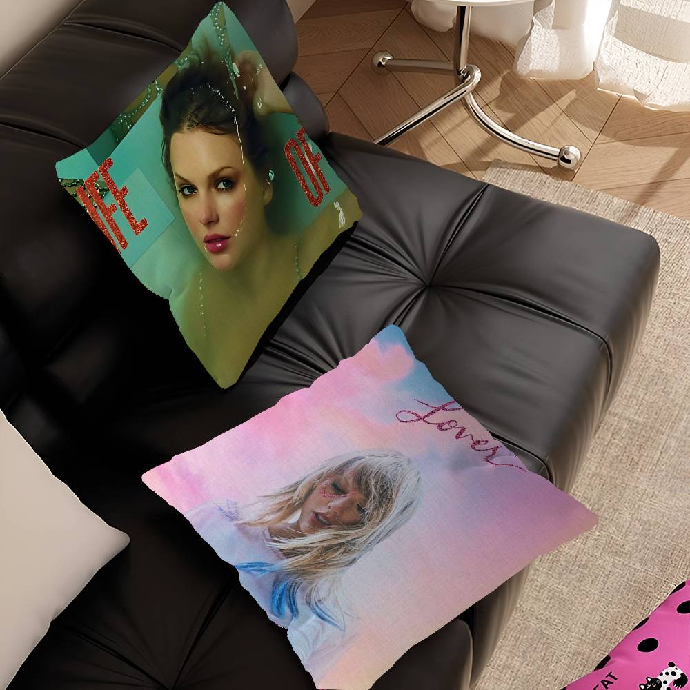 T-Taylor-Swifts Singer Pillowcase Toon Gift Cushion Cover Bedroom Home Sofa Chair Seat Decor Pillow Case