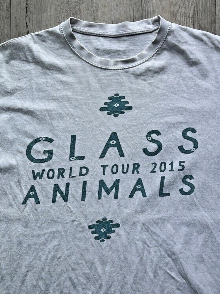 Glass Animals Band World Tour White Album Shirt Men Women Cotton Tee MC105 Unisex T-Shirt S