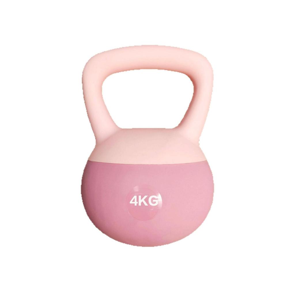 Farbige weiche Kettlebells für das Heimtraining 2,5-10 kg - Ideal für das Gesäßtraining bei Frauen und Kniebeugen bei Männern.