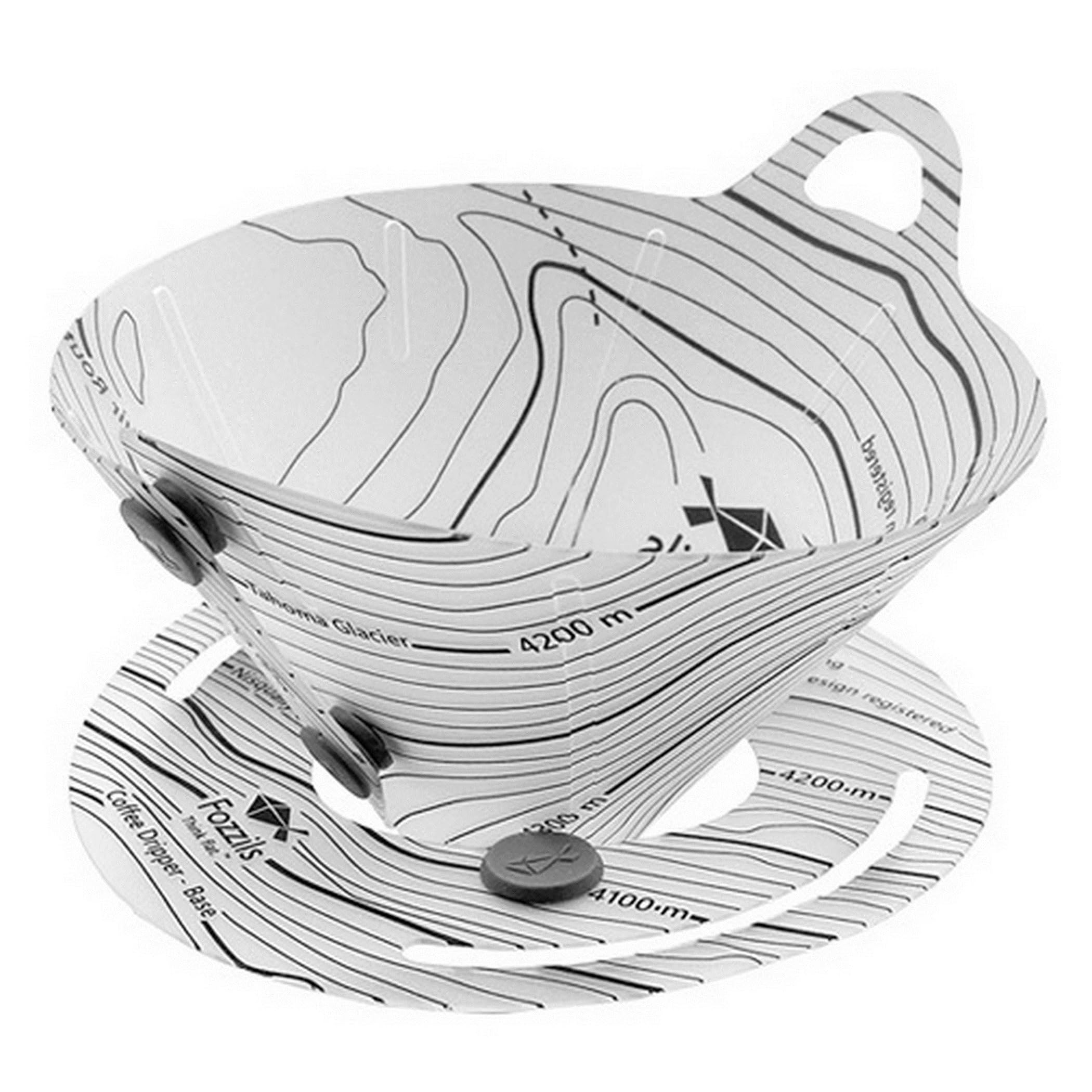 

Fozzils Snapfold Coffee Dripper, White, 130 x 140 x 105mm, 1899079295-22021