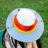 Color Matching Western Cowboy Hats Waterproof Panama Hat Climbing Denim Bucket Hat  Outdoor