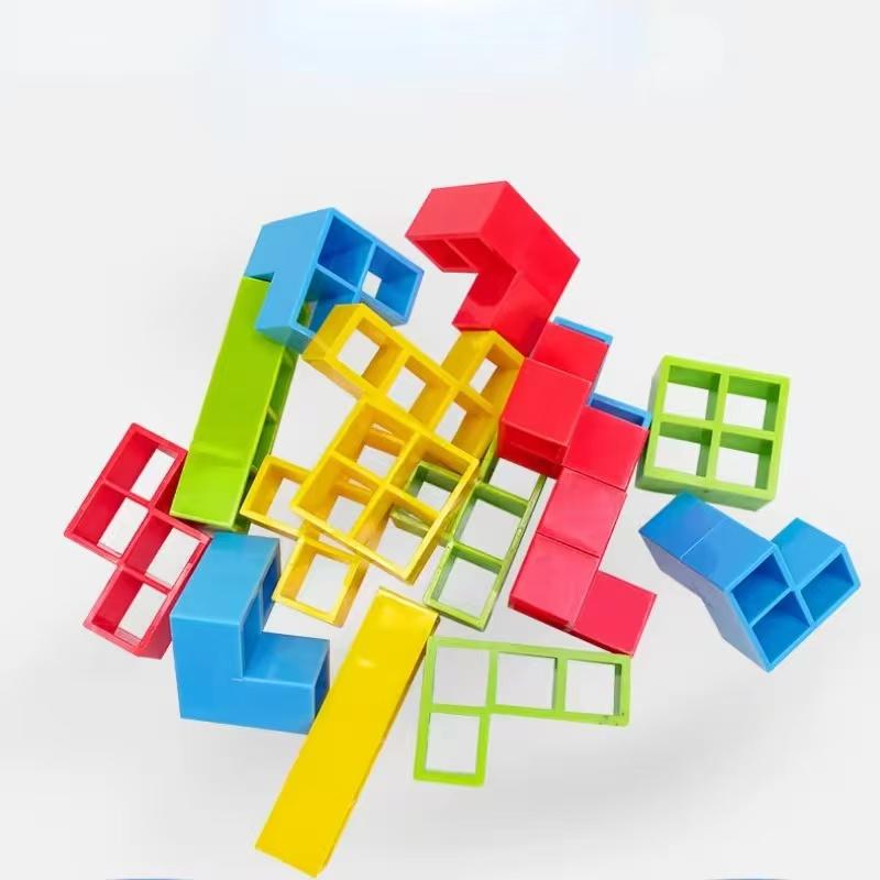 Tetris Tower Balancing Stacking Toys Children Blocks Balance Board Game Smart Playthings