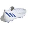 Adidas Pantofi sport Predator Edge.3 Low MG Diamond Edge Pack pentru bărbați, alb, nor-alb, înaltă rezoluție, albastru GY8074