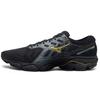 Wave Ultima 12 Cushioning Durable Low-Top Running Shoes Men Sneaker Black Gold J1GC211850