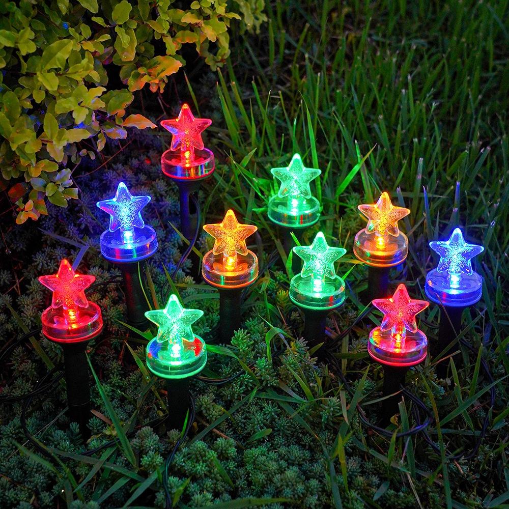 Solar Powered Solar Fairy Light Bubble Ball Outdoor Decorative Light String Light  Holiday Ambience