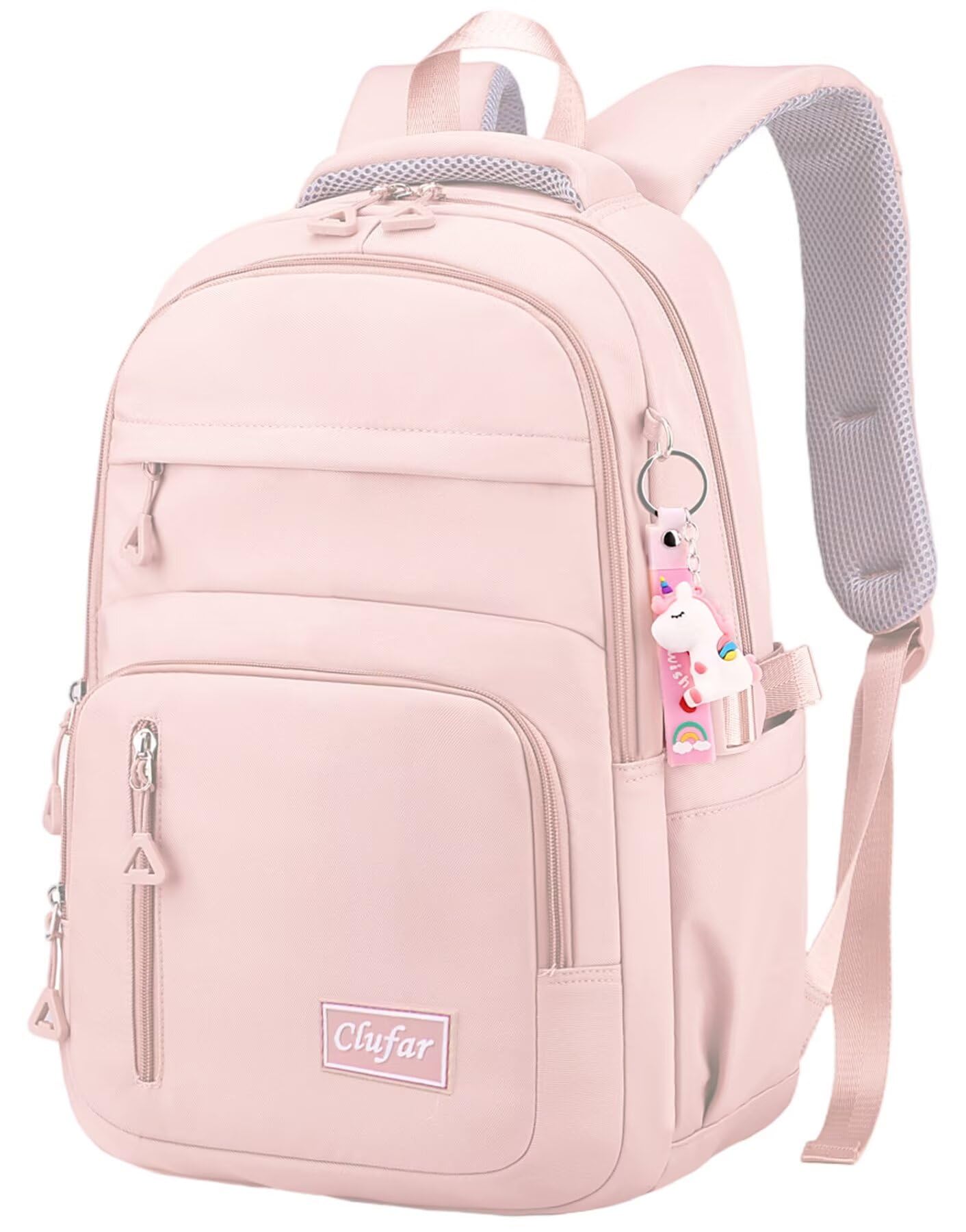 

Рюкзак для большого рюкзака для старшей школы B4 криминальное поле Розовый [Plelet] школьный, вместимость, водонепроницаемый, женский, студенты, корейский, стильный,