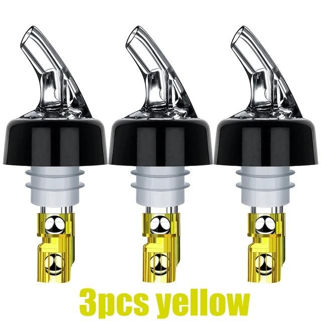 

3 шт. Декантер Мерное устройство для вина Носик для вина 30 мл Вино Байцзю Маслоустройство Пробка для бутылки Автоматический дозатор для бутылки