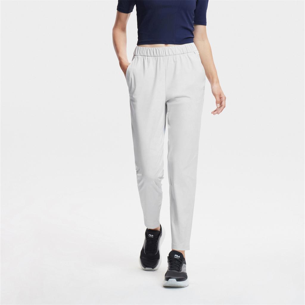 New FILA Knitted Sweatpants Women's Misty Gray A11W421613FGY