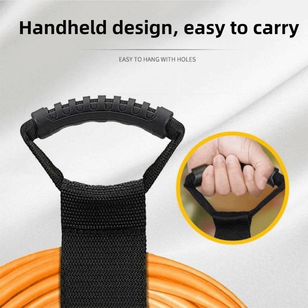 2Pcs Reusable Cable Storage Straps Heavy-Duty Heavy Storage Strap Extension Cord Organizer Hose